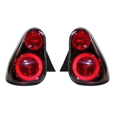 Rareelectrical - New Pair Of Tail Lights Compatible With Chevrolet Monte Carlo 2000 2001 Gm2801180 Gm2800180 10326670 - Image 7