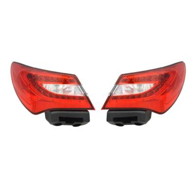 Rareelectrical - New Tail Light Pair Compatible With Chrysler 200 Sedan 2012 2013 2014 Ch2819131 Ch2818131 5182525Ae - Image 7