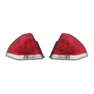 Rareelectrical - New Pair Of Tail Lights Compatible With Chevrolet Impala 2006 2007 2008 Gm2801193 Gm2800193 25971597 - Image 7