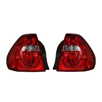 Rareelectrical - New Pair Of Tail Lights Compatible With Chevrolet Malibu Sedan 2006 2007 Gm2800165 Gm2801165 - Image 5