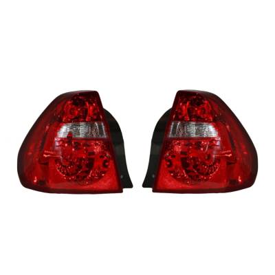 Rareelectrical - New Pair Of Tail Lights Compatible With Chevrolet Malibu Sedan 2006 2007 Gm2800165 Gm2801165 - Image 7