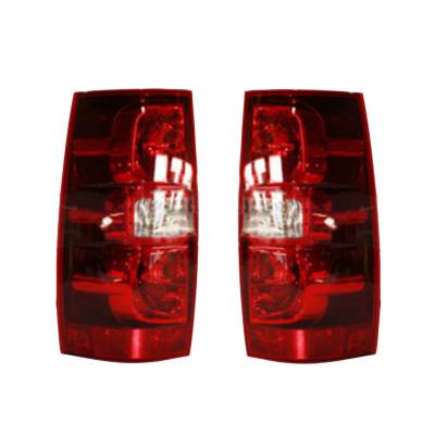 Rareelectrical - New Tail Light Pair Compatible With Chevrolet Tahoe Ls Ltz Lt 2007-2014 Gm2801196 Gm2800196 22837923 - Image 7