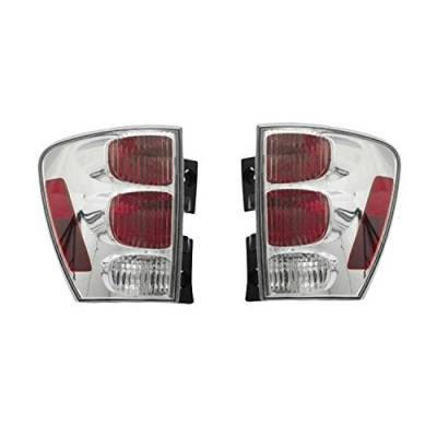 Rareelectrical - New Pair Of Tail Lights Compatible With Chevrolet Equinox 2007 2008 2009 Gm2800185 Gm2801185 5490027 - Image 5