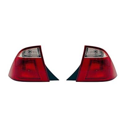 Rareelectrical - New Tail Light Pair Compatible With Ford Focus Sedan 2005 2006 2007 5S4z13405aa Fo2801188 Fo2800188 - Image 5