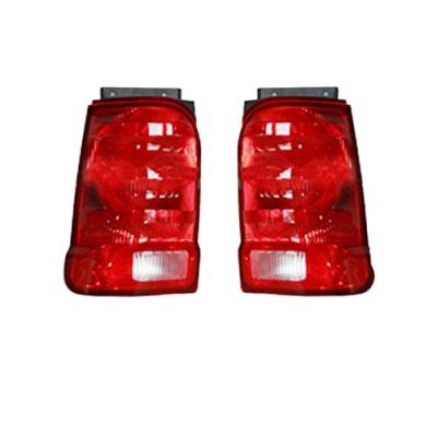 Rareelectrical - New Tail Light Pair Compatible With Ford Explorer Sport Xls 2003 Fo2800151 Fo2801151 1L2z13405da - Image 5