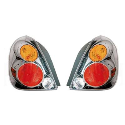 Rareelectrical - New Pair Of Tail Lights Compatible With Nissan Altima 2002 2003 2004 By Part Numbers 265558J025 - Image 5