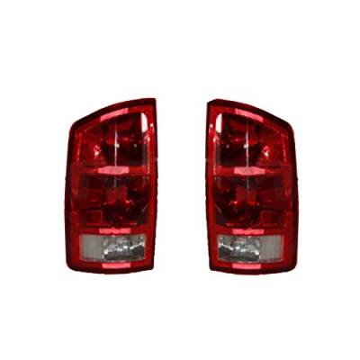 Rareelectrical - New Tail Light Pair Compatible With Dodge Ram 2500 3500 2002-2006 55077348Af 55077347Af Ch2800147 - Image 5