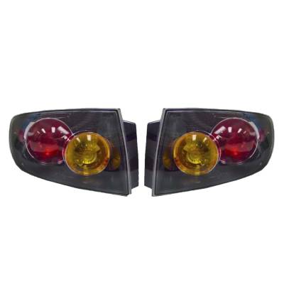 Rareelectrical - New Tail Light Pair Compatible With Mazda 3 Sedan 04-06 Bn8r-51-160E Ma2801127 Bn8r51160e - Image 7