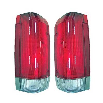 Rareelectrical - New Tail Light Pair Compatible With Ford F-150 F-250 87-89 E7tz 13404 C E7tz 13405 C E7tz 13404 C - Image 5