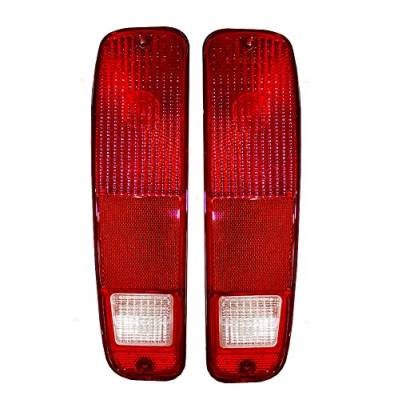 Rareelectrical - New Tail Light Pair Compatible With Ford E-100 E-150 Econoline Fo2809104 D4tz 13404 A D4tz-13405-A - Image 5