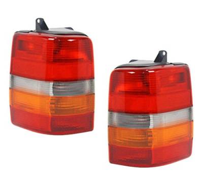 Rareelectrical - New Tail Light Pair Compatible With Jeep Grand Cherokee 1993-1998 Ch2801121 55155738Aa Ch2800121 - Image 5