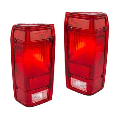 Rareelectrical - New Pair Of Tail Lights Compatible With Ford Ranger 1983-1990 E9tz-13405-A E9tz 13404 A Fo2801104 - Image 7