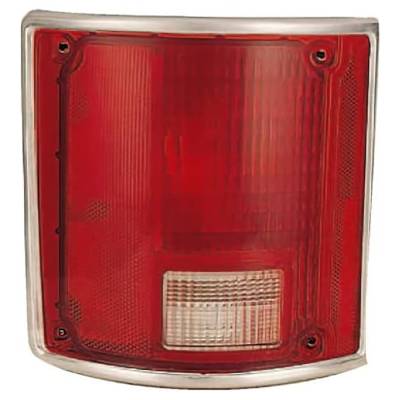 Rareelectrical - New  Halogen Tail Light Left Lens Compatible With Chevrolet Blazer Custom Deluxe Sport Utility 2 - Image 9