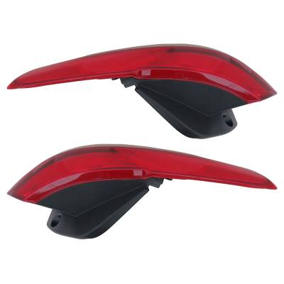 Rareelectrical - New Halogen Outer Pair Tail Lights Compatible With Kia Sportage Lx Sport Utility 2.4L 2014 2015 2016 - Image 5