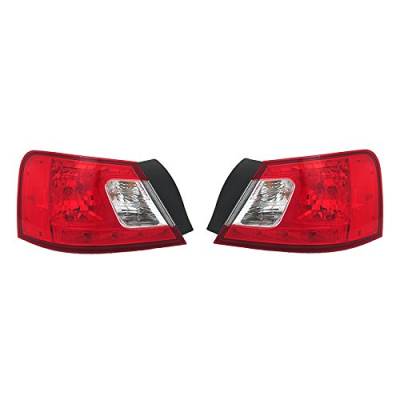 Rareelectrical - New Pair Of Tail Lights Compatible With Mitsubishi Galant Ralliart Diamond 2009-2012 8330A746 - Image 9