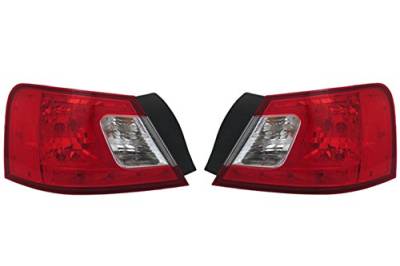 Rareelectrical - New Pair Of Tail Lights Compatible With Mitsubishi Galant Sport 2008-2012 Mi2801134 8330A745 - Image 5