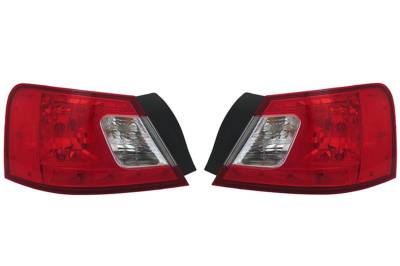 Rareelectrical - New Pair Of Tail Lights Compatible With Mitsubishi Galant Sport 2008-2012 Mi2801134 8330A745 - Image 7