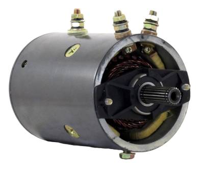 Rareelectrical - New Winch Motor Compatible With Smith Industries Mbv-C3 Mhj7007 Mbvc3 11212450 Amj4636 Im0147 - Image 1