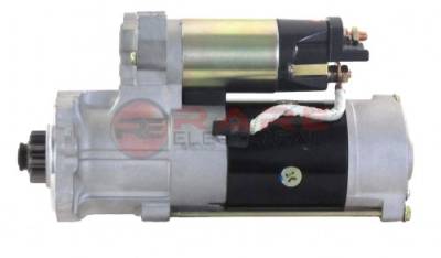 Rareelectrical - Starter Compatible With Caterpillar Mitsubishi S6s M8t55471 M8t55472 32B66-10301 32B6610300 - Image 3