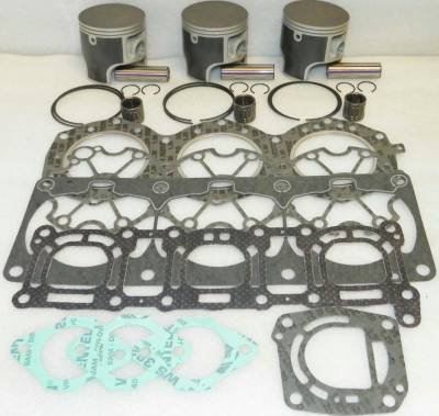 Rareelectrical - New 2 Stroke Platinum Rebuild Kit Compatible With Std 81Mm Yamaha Wave 95-96 Raider 96-97 Venture - Image 1