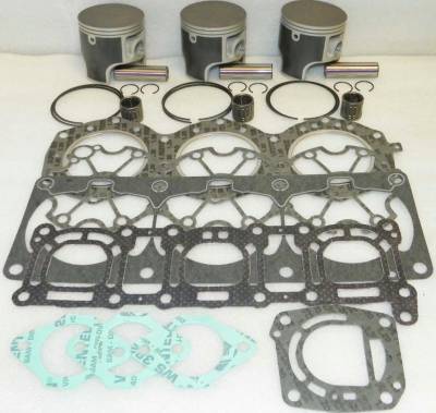 Rareelectrical - New 2 Stroke Platinum Rebuild Kit Compatible With Std 81Mm Yamaha Wave 95-96 Raider 96-97 Venture - Image 7