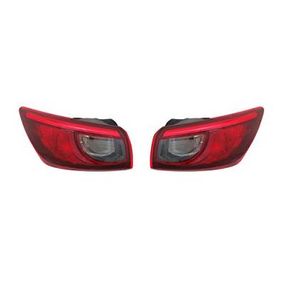 Rareelectrical - New Tail Light Pair Compatible With Mazda Cx-3 Touring 2016 Db4g-51-150 Db4g51160 Db4g51150 - Image 10