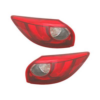 Rareelectrical - New Outer Tail Lights Pair Fits Mazda Cx-5 2.0L 2016 Led Ka0g-51-160A Ma2805119 - Image 9