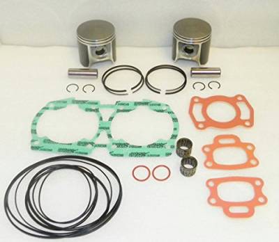 Rareelectrical - New 78.50Mm Jet Ski Platinum .5Mm Over Rebuild Kit Compatible With Sea-Doo Explorer 650 Gtx 650 1994 - Image 5