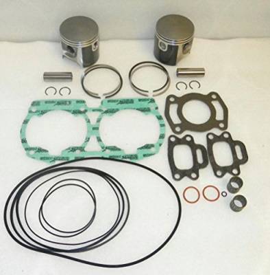 Rareelectrical - New 76.75Mm Jet Ski Platinum  .75Mm Over Rebuild Kit Compatible With Sea-Doo Xp 580 1991 - Image 5