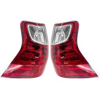 Rareelectrical - New Pair Of Tail Lights Compatible With Lexus Gx460 Base Black Line Edition Executive Luxury Premium - Image 7