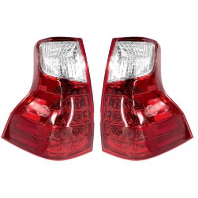 Rareelectrical - New Pair Of Tail Lights Compatible With Lexus Gx460 Base Black Line Edition Executive Luxury Premium - Image 9