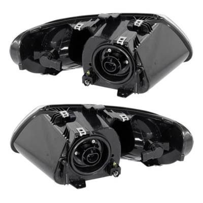 Rareelectrical - New Pair Of Headlights Compatible With Dodge Grand Caravan Base Mini Cargo Van 2006 2007 By Part - Image 7