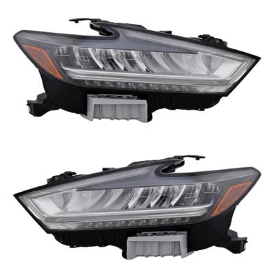 Rareelectrical - New Pair Of Headlights Compatible With Nissan Maxima Platinum Sedan 2019 2020 2021 By Part Numbers - Image 9