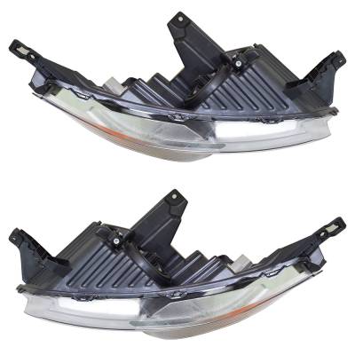 Rareelectrical - New Pair Of Headlights Compatible With Chevrolet City Express Ls Mini Cargo Van 2015 2016 2017 2018 - Image 3