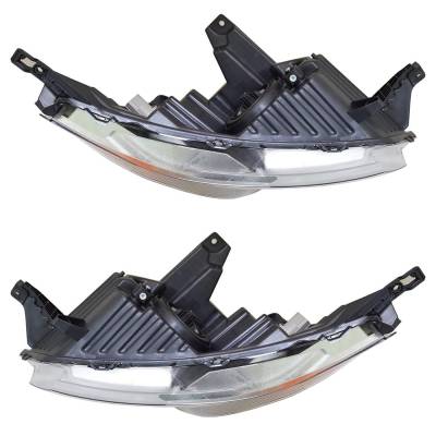 Rareelectrical - New Pair Of Headlights Compatible With Chevrolet City Express Ls Mini Cargo Van 2015 2016 2017 2018 - Image 9