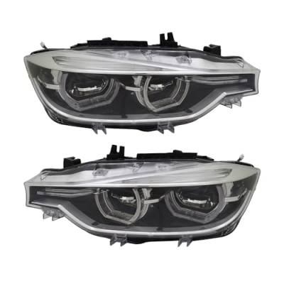 Rareelectrical - New Pair Of Headlights Compatible With Bmw 328I Base Sedan 4-Door 2016 By Part Numbers Bm2503188 - Image 5