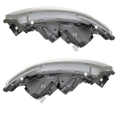 Rareelectrical - New Pair Of Halogen Headlights Compatible With Mitsubishi Outlander Limited Sport Utility 4 Door - Image 5