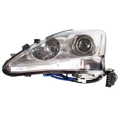 Rareelectrical - New Left Side Headlights Compatible With Lexus Is250 C Sedan 2009 2010 By Part Numbers - Image 3