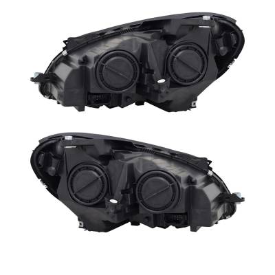 Rareelectrical - New Pair Of Headlights Compatible With Mercedes-Benz C350 Base Coupe 2012 2013 2014 2015 By Part - Image 7