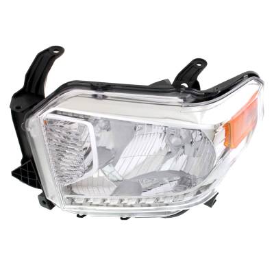 Rareelectrical - New Left Side Headlights Compatible With Toyota Tundra Sr5 Crew Cab Pickup 2014 2015 2016 2017 By - Image 5