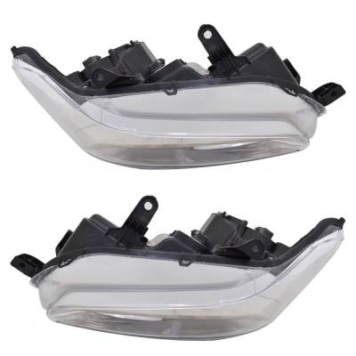 Rareelectrical - New Pair Of Halogen Headlights Compatible With Toyota Tacoma Trail Special Edition Crew Cab Pickup - Image 5