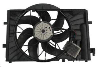 Rareelectrical - New Dual Fan Assembly Compatible With Mercedes-Benz C32 Amg C320 C350 203-500-16-93 Mb3000102 - Image 5