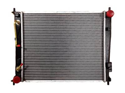 Rareelectrical - New Center Radiator Assembly Compatible With 2010-2011 Kia Soul 1.6L L4 1591Cc 25310-2K050 2217 - Image 5