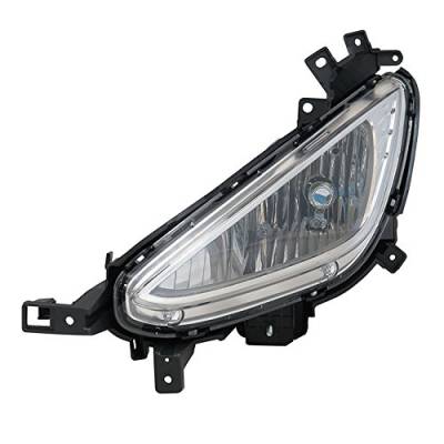 Rareelectrical - New Left Fog Light Compatible With Hyundai Elantra Coupe Gl Gls Gs Se 2013-2014 92201-3X520 - Image 9