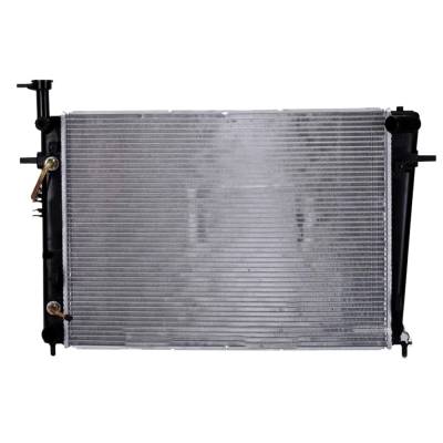 Rareelectrical - New Radiator Assembly Compatible With 2005-2009 Hyundai Tucson 2.7L V6 2656Cc 25310 2E850 13070 - Image 7