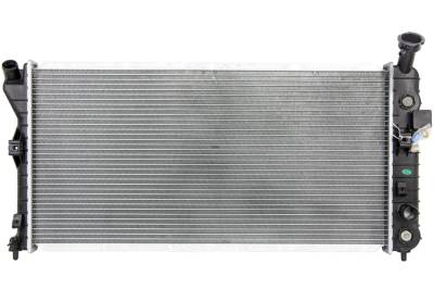 Rareelectrical - New Radiator Assembly Compatible With Chevy 00-03 Impala 3.4L 3.8L V6 3791Cc 3800Cc 207 Cid 21560 - Image 1