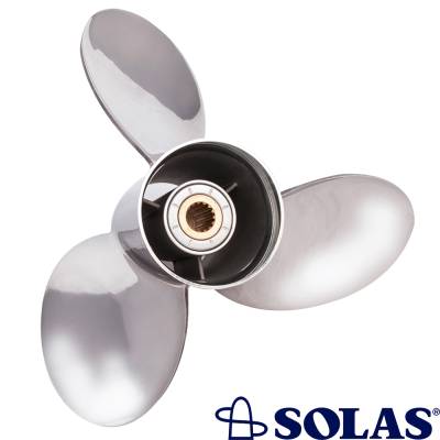 Rareelectrical - New 150-300 Hp Clockwise Propeller Compatible With Suzuki Df150 15 Spline 150 2003 2004 2005 2006 - Image 3