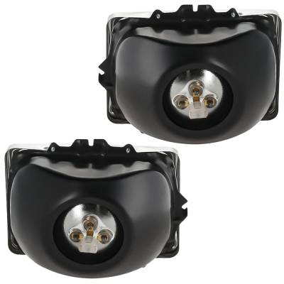 Rareelectrical - New Pair Of Headlights Compatible With Ford E-100 Econoline Base Chateau Custom Xl Standard Cargo - Image 5