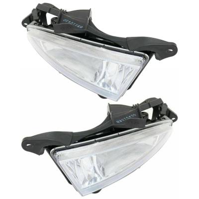 Rareelectrical - New Pair Of Fog Lights Compatible With Hyundai Elantra Gls Se Sedan 2007-2010 By Part Numbers - Image 3