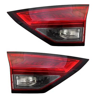 Rareelectrical - New Pair Of Led Outer Tail Lights Compatible With Nissan Rogue Platinum Sport Utility 2021 By Part - Image 3